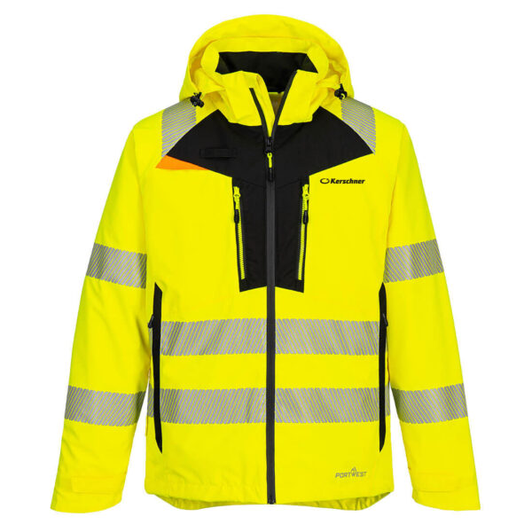 DX4 Warnschutz Regenjacke
